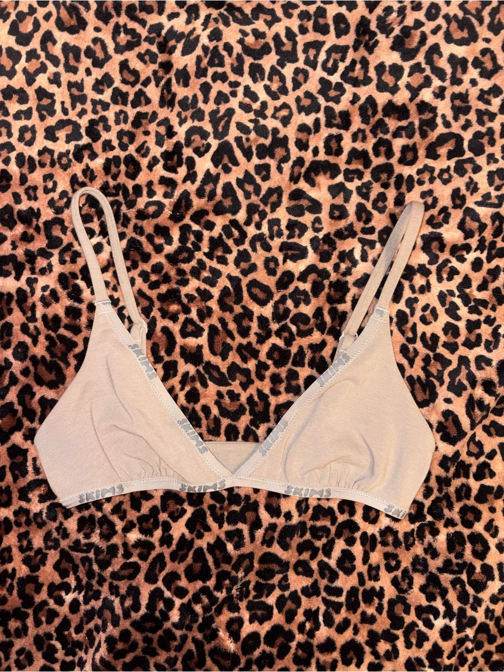 skims grey Triangle Bralette - Soft Everyday Comfort size xs